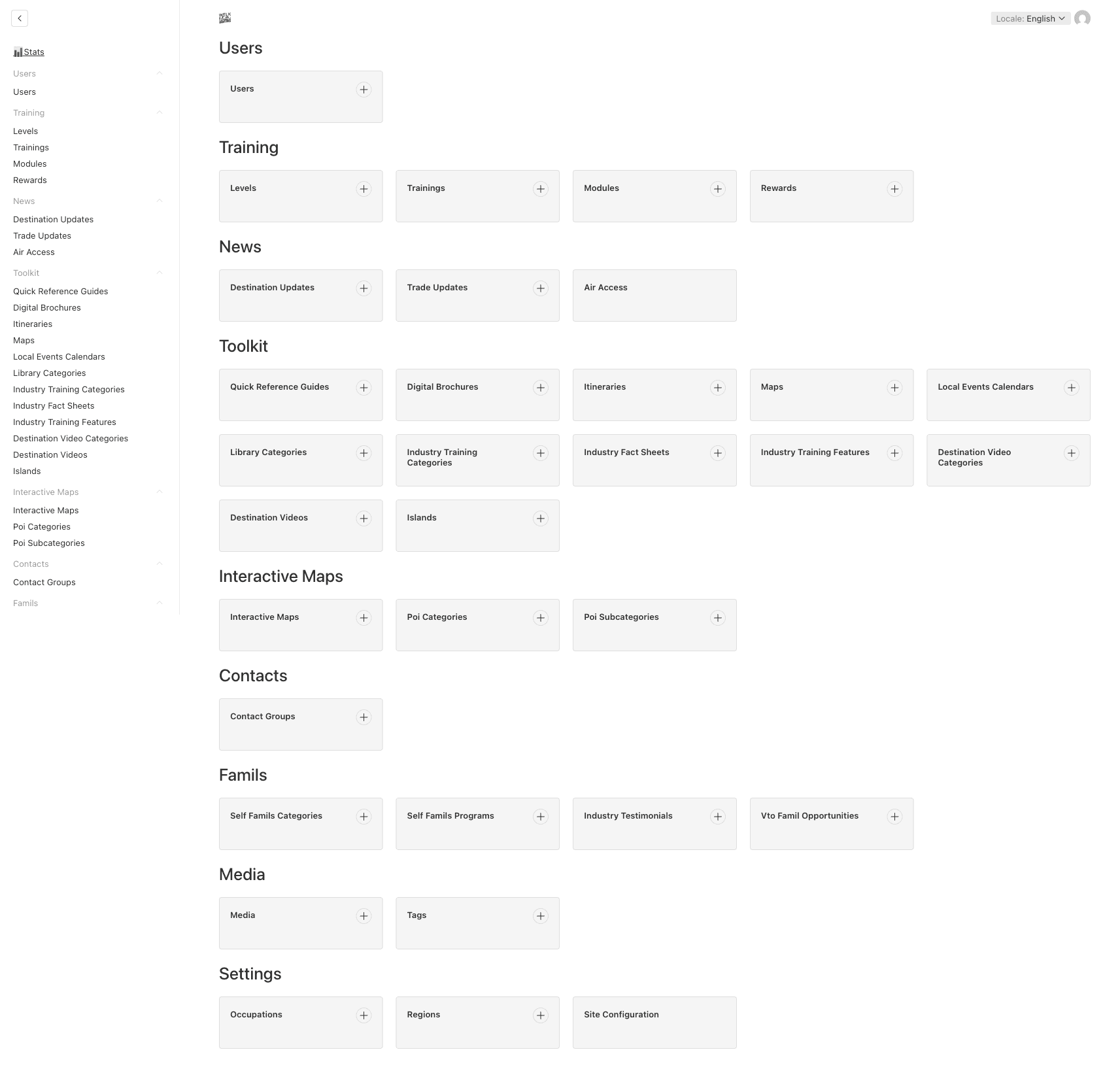 Admin Sidebar